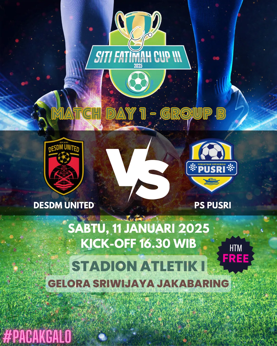 Match Day 1 Grup B Siti Fatimah Cup III 2025