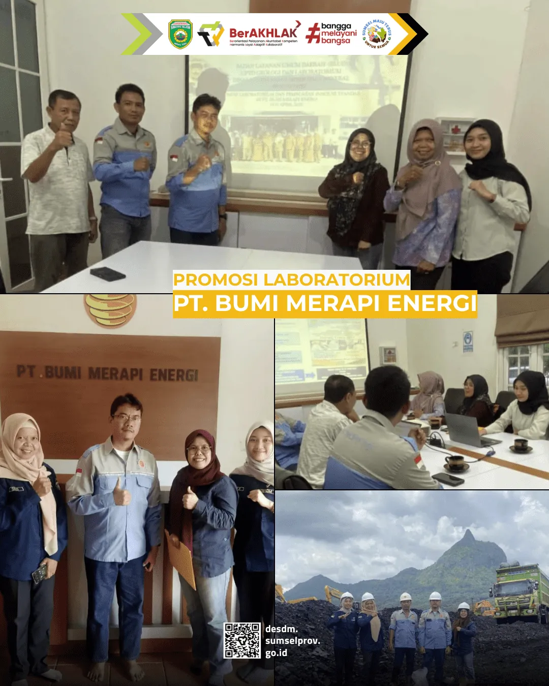 Promosi Laboratorium di PT. Bumi Merapi Energi