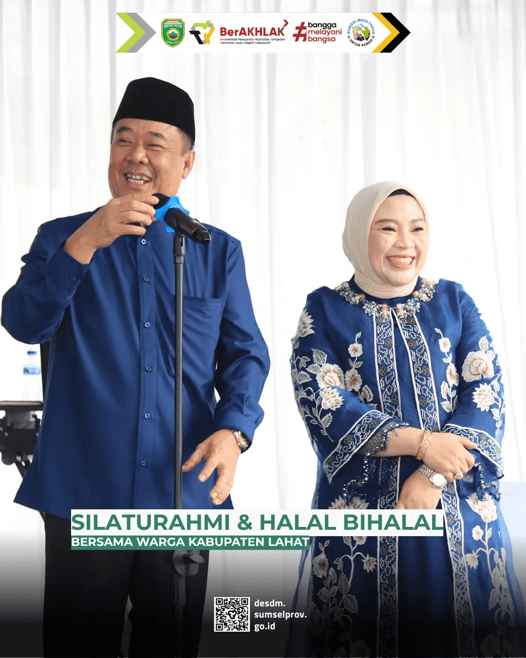 Silaturahmi dan Halal Bihalal bersama warga Kabupaten Lahat