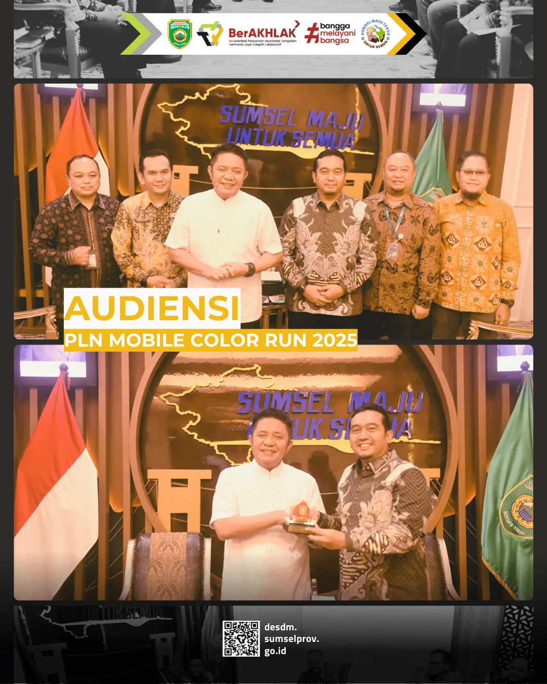 Audiensi PLN Mobile Color Run 2025